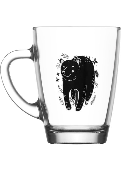 Doğanın Seslenişi 3'lü Fincan, Şeffaf