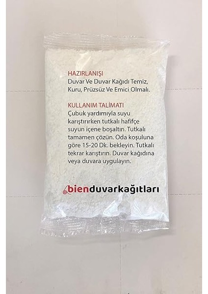 Home Bienfiks Ithal Özel Üretim Duvar Kağıdı Yapıştırıcısı Tutkalı 125 Gr. (20 M2/1-4 Rulo Için Yeterli) BNFIX125GR fiyatları