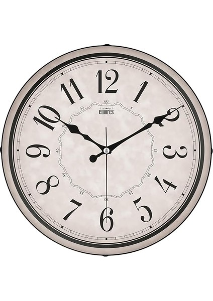 36 cm Dekoratif Gerçek Cam Bombe Sessiz Mekanizma Duvar Saati