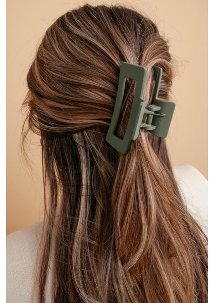 Kadın 4'lü Gri Büyük Xl Mandal Toka Seti fiyatları