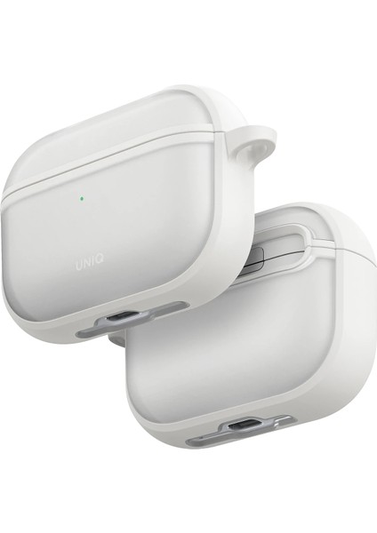 Airpods Pro 3 Kılıf Şık Koruyucu Mat Parmak Izi Tutmaz Kablosuz Şarj Destek Hang Alüminyum Karabina