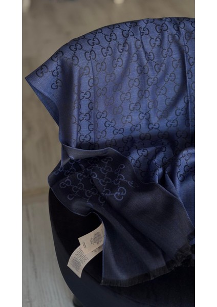 Ince Kumaş G Desen Yün Ipek Şal Çift Taraflı 4 Mevsim Silk Scrafs