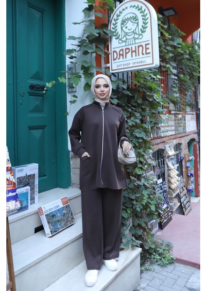 Cepli Fermuarlı Oysho Takım