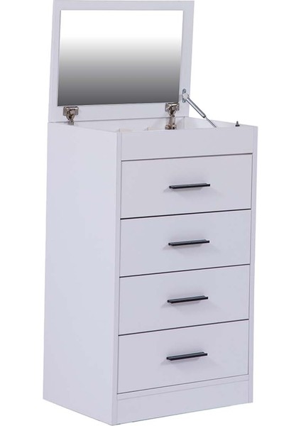 Golf 4 Çekmeceli Şifonyer Beyaz fiyatları