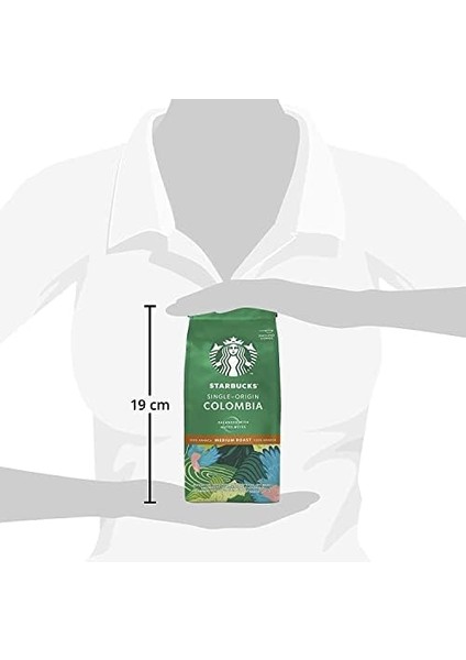 Starbucks Single-Origin Colombia Öğütülmüş Kahve 200 G