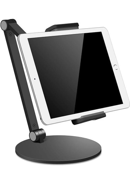 Npo STD20144LG 360° Ayarlanabilir Teleskobik 4"-13" Ergonomik Tablet Standı Koyu Gri fiyatları