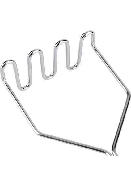 Çelik Patates Ezici, Dalgalı Tasarım, Ergonomik Saplı, Sebze ve Meyve Ezme Aparatı fiyatları