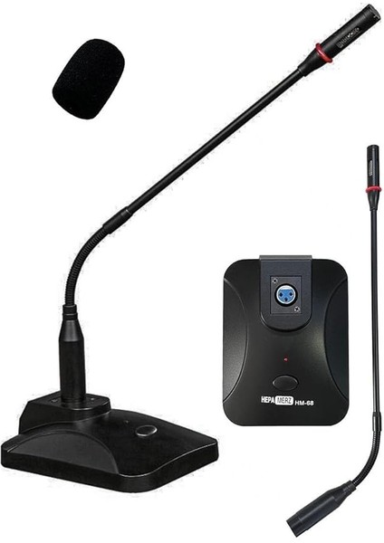 Merz Hm-68 Profesyonel Üst Kalite Kablolu Masa Mikrofonu