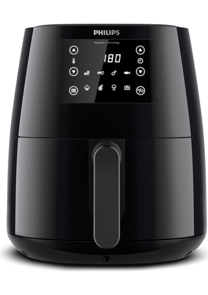 3000 Serisi Airfryer Large, Air Teknolojisi 4,1l, 7 Ayarlı Dokunmatik Ekran, Tutma Özelliği, Uygulaması, Kullanımı ve Temizlemesi, HD9243/90