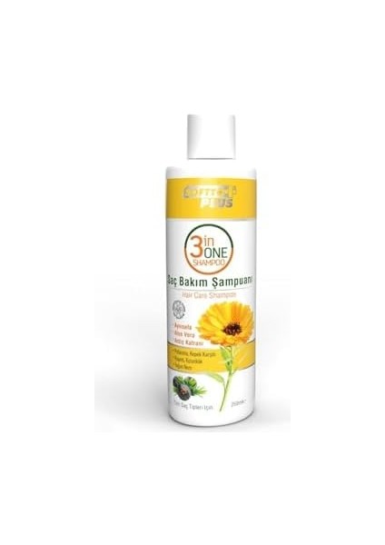 Softto Plus 3 In 1 Saç Bakım Şampuanı, 250ML