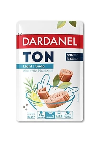 Dardanel Light Ton Balığı Poşet 80 gr modelleri