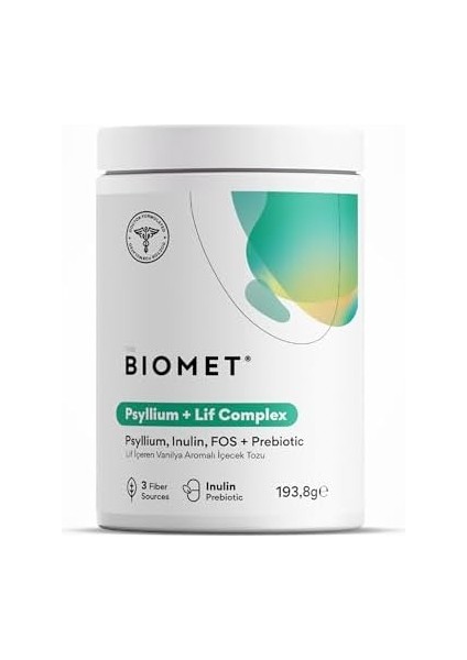 Bıomet Psyllium + Lif Complex