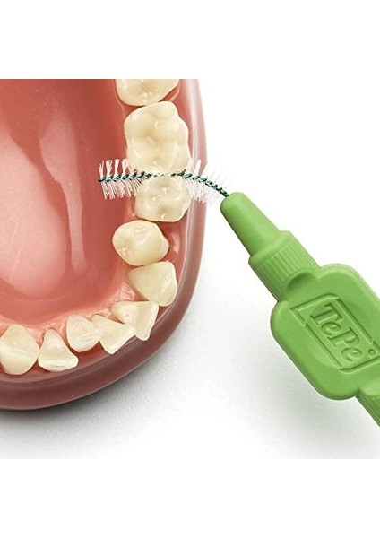 Tepe 0.8 mm - Yeşil Diş Arayüz Fırçası (1x 6 Adet) modelleri