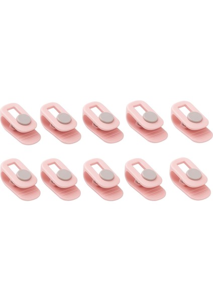 Yorgan Klipsi Seti | Iğnesiz Nevresim Sabitleyici Klips | Battaniye, Çarşaf, Yatak Örtüsü Kaydırmaz Klips | Çok Amaçlı U Şekilli Yorgan Tutturucu | Kaymaz, Kumaşa Zarar Vermez Pembe