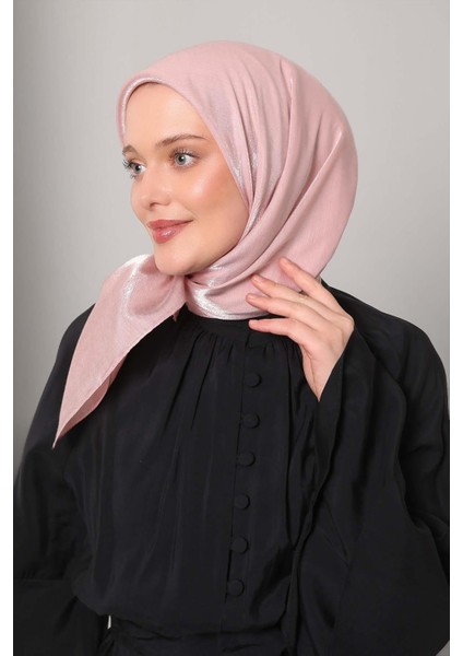 Pembe Pırıltı Eşarp modelleri