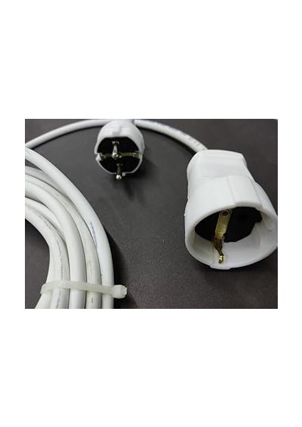 Metre 2x1.5 Ttr Kablolu Fişli Prizli Seyyar Uzatma Kablosu Isınma Yapmayan Özel Izoleli Kablodur fiyatları