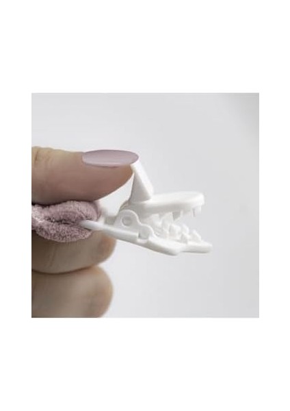 Babyjem Emzik Tutacağı Kalp Desen Gül Kurusu