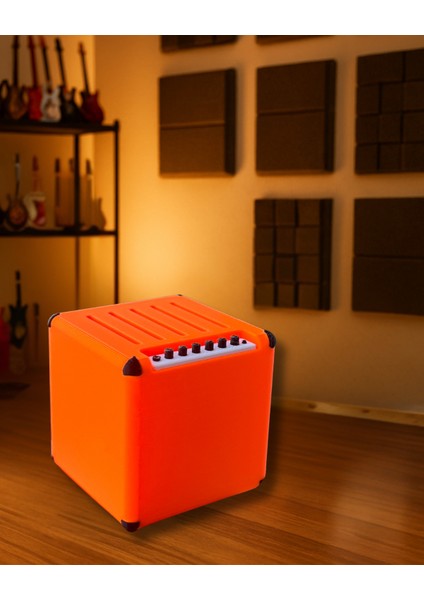 Gitar Amfi Tasarım Pena Düzenleyici Kutusu Penalık Dekoratif Aksesuar fiyatları