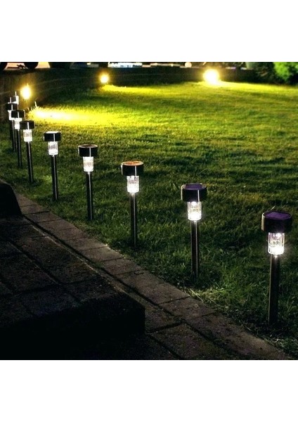 Solar Kazıklı Bahçe Lambası Seti 12 Adet (3791) modelleri