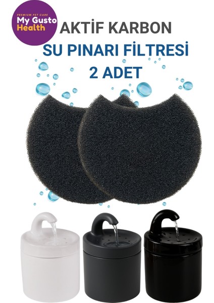 Aktif Karbon Yedek Su Pınarı Filtresi 2'li