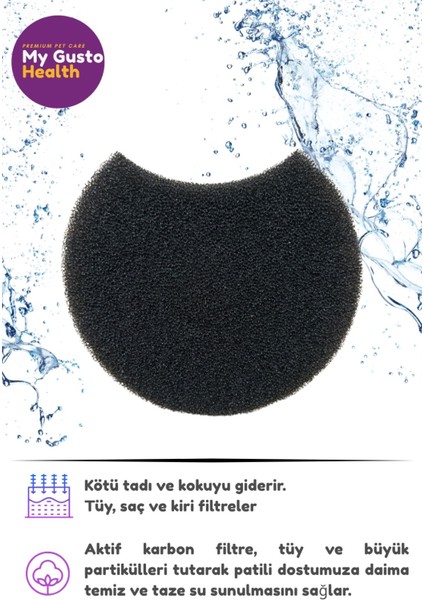 Aktif Karbon Yedek Su Pınarı Filtresi 2'li fiyatları