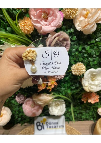 Uv Baskı Pleksi Magnet Söz, Nişan, Nikah, Düğün, Kına 10 Adet fiyatları