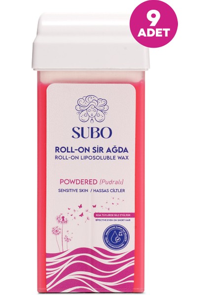 Roll-On Sir Ağda Pudralı 9x100 ml