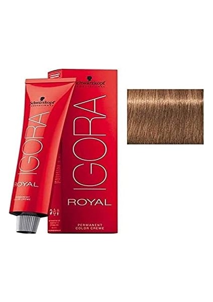 Schwarzkopf Professional Igora Royal Saç Boyası 60ML-NO - 7.65 Kumral Altın Kestane