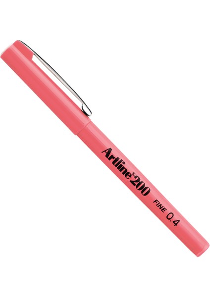 Fineliner 0.4 mm Pembe EK-200N