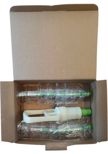 12 Li Hacamat Kupa Seti. 1 2 Parmak Pompa Hediye - Lisinya