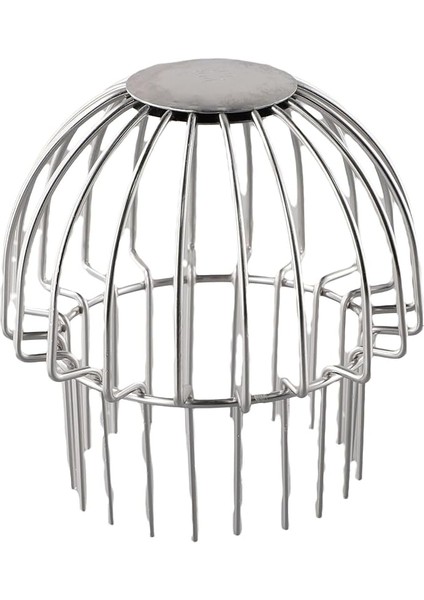 Iniş Borusu Yaprak KORUMASI,60-160MM Oluk Borusu Yaprak Koruyucu Tel Balon,iniş Borusu Yaprak Koruma Filtresi Süzgeç Iniş Borusu Koruma Muhafızları Boruların Tıkanmasını Önler (110 Mm)