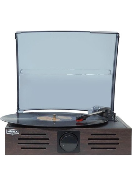 MTX-106BN Nostaljik Retro Pikap Plak Çalar (Bluetooth Aux Hoparlörlü 3 Devir) Iğne Dahil