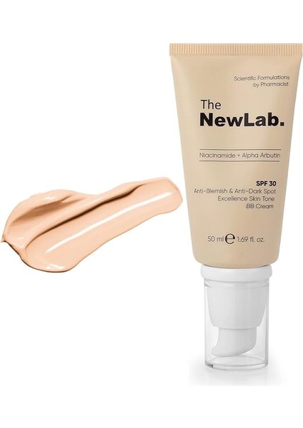 Newlab. Akne ve Leke Karşıtı Cilt Tonu Eşitleyici Spf 30 Bb Krem 50 ml fırsatları