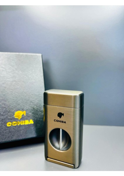 3 Torch Pürmüz Alevli Puro Makaslı Profesyonel Çakmak