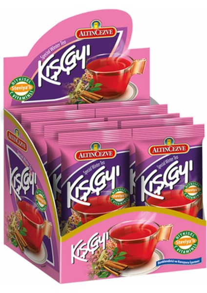 Altıncezve Steviyalı Kış Çayı Tek Içimlik Içecek Tozu 20 x 10 G