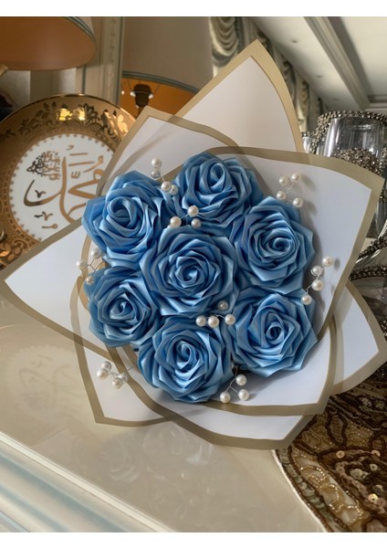 7li, Mavi Renk Söz, Nişan Solmayan Gül Buketi fiyatları