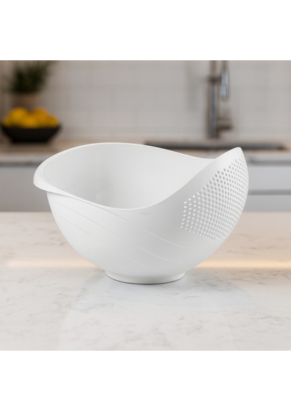 3 Litre Pirinç Süzgeci ve Makarna Süzgeci – Çok Amaçlı Mutfak Süzme Kabı | Bpa Içermez Geniş Hacimli fiyatları