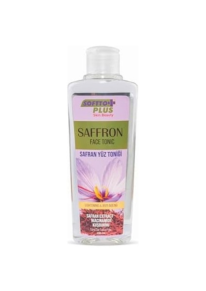 Softto Plus Safran Cilt Toniği 200 ml