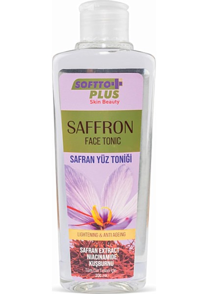 Softto Plus Safran Cilt Toniği 200 ml modelleri