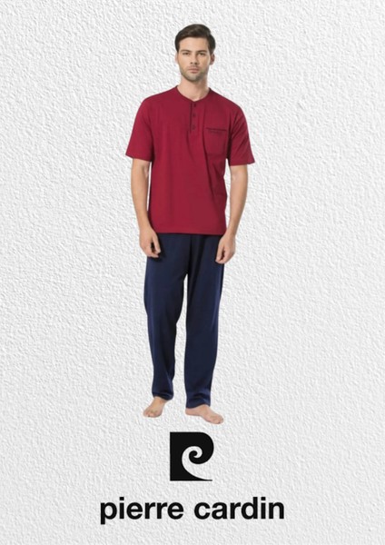 Bordo Penye 3'lü Kısa Kol Pijama Takımı & Deri Terlik & Kemer Cüzdan Set L1.PC.5370.ST02 indirimleri