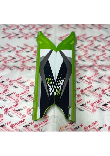 Rks Cross Rt 250 Ön Amortisör Kapağı Sağ-Sol Yeşil