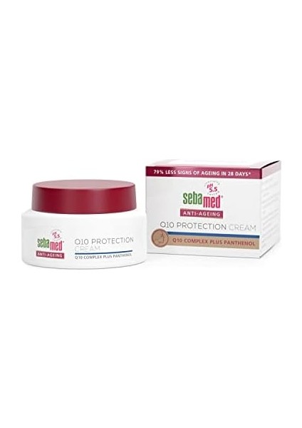 Sebamed Q10 ve Hyaluronik Asit Içerikli Yaşlanma ve Kırışıklık Karşıtı Anti-Age Krem 50ML