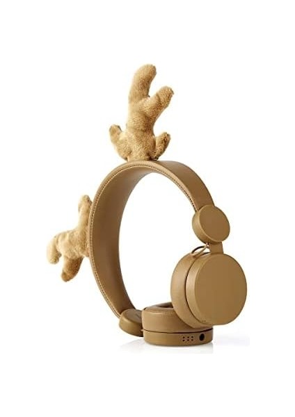 Rudy Reindeer Kahverengi Çıkarılabilir Aksesuarlı Kulak Üstü Çocuk Kulaklığı modelleri
