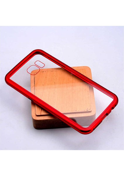 S7 ile Uyumlu Edge Devrim Kırmızı Cep Telefonu Kılıfı