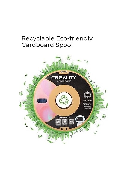 Cr-Pla Mat Filament 1,75 mm 1,0 kg Genişliğinde Piyasadaki %99 Fdm Yazıcılarla Uyumlu, Lacivert indirimleri