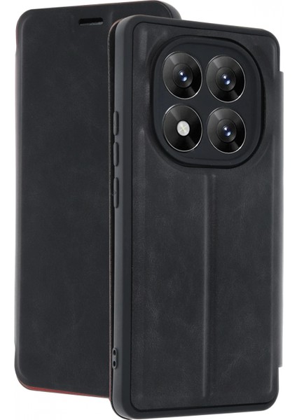 Xiaomi Redmi Note 14 Pro 5g Kılıf Flip Cover - Siyah modelleri
