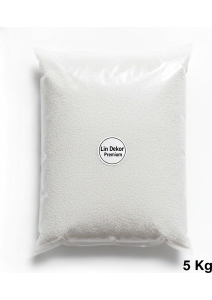 Premium Beyaz Akvaryum Kumu 1-3 mm 5 kg - Bitkili Akvaryumlara Uygun