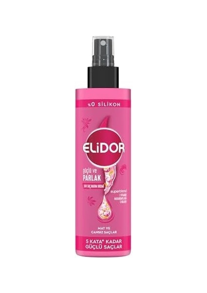 Elidor Superblend Sıvı Saç Bakım Kremi Güçlü ve Parlak Pürüzsüzleştirici ve Canlandırıcı Bakım (200 Ml) fiyatları