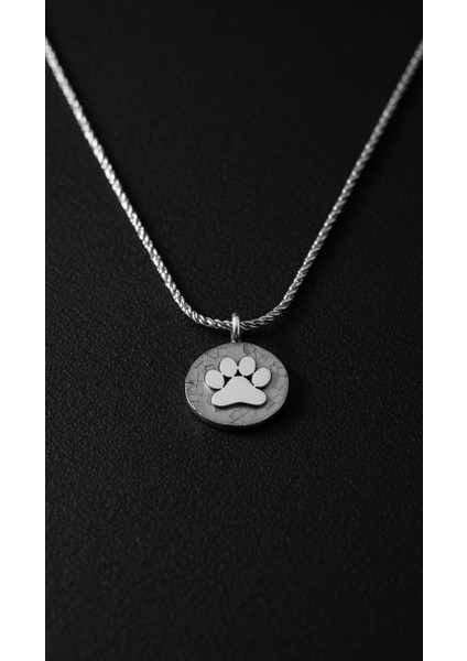 Kare Dokulu Pati Gümüş Kolye indirimleri