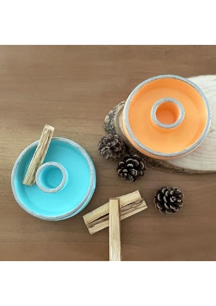 Santo Seramik Tütsülük | Turuncu Rengi | Döküm Seramik Tozu | El fiyatları